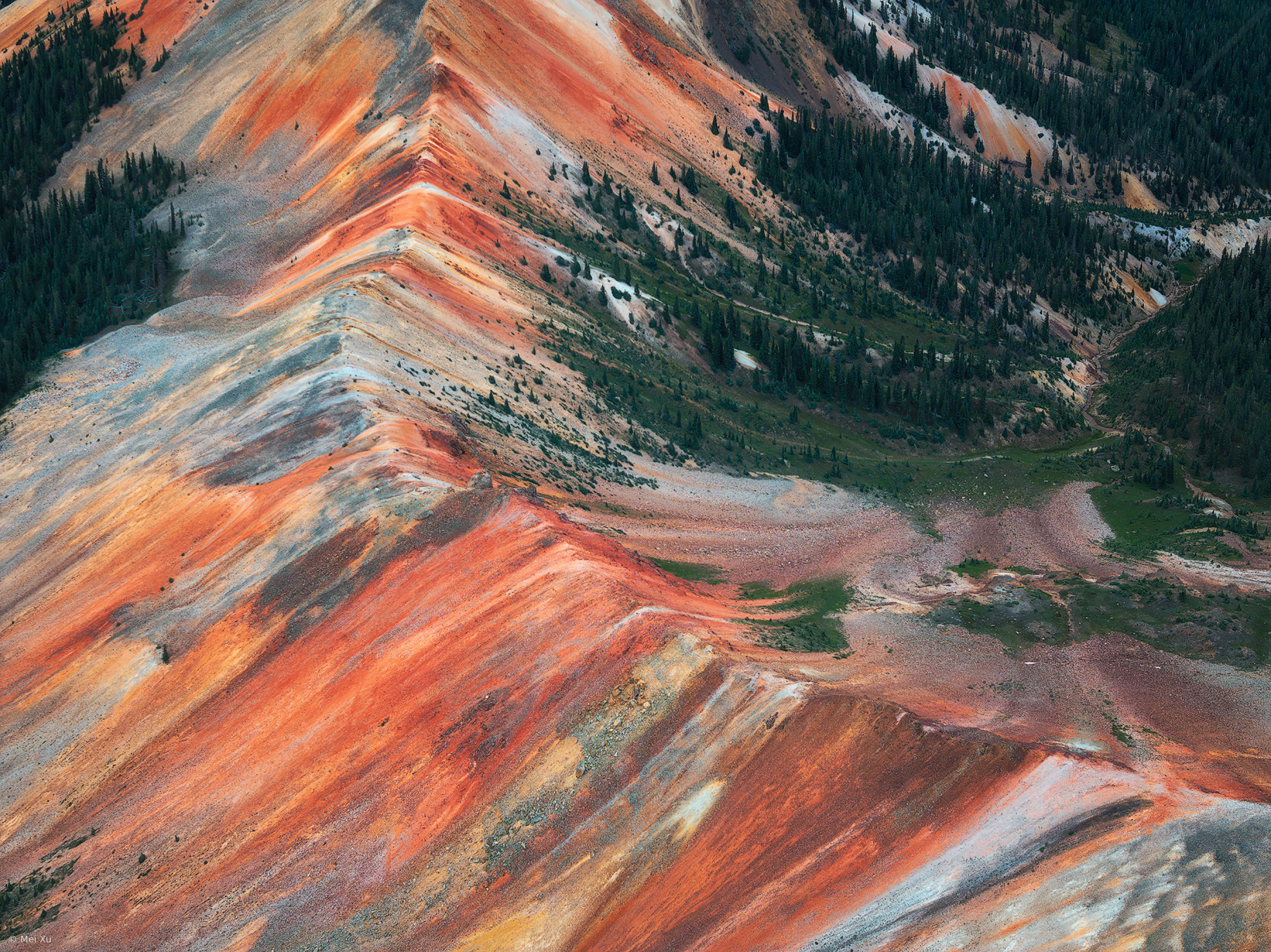 Colorful Ridge in Colorado