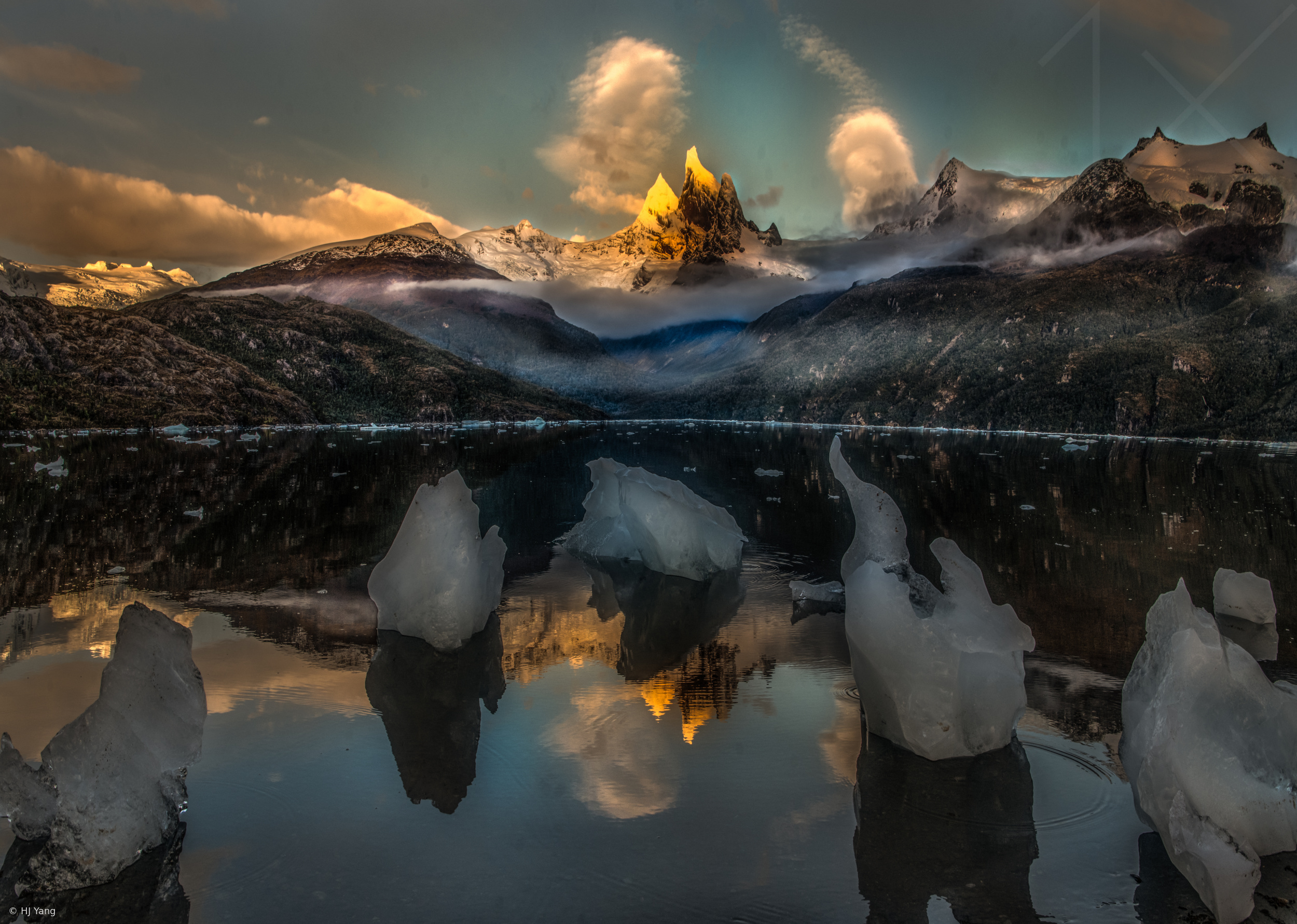 Patagonia fjord, Chile