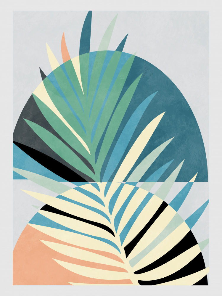 Spaces Bleu Kopie by Ana Rut Bre — canvas wall art