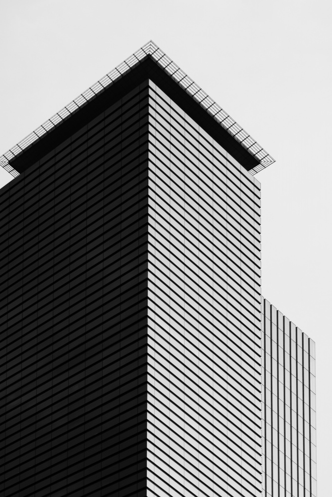 Abstract Urban Geometry by Swen MUN — canvas wall art