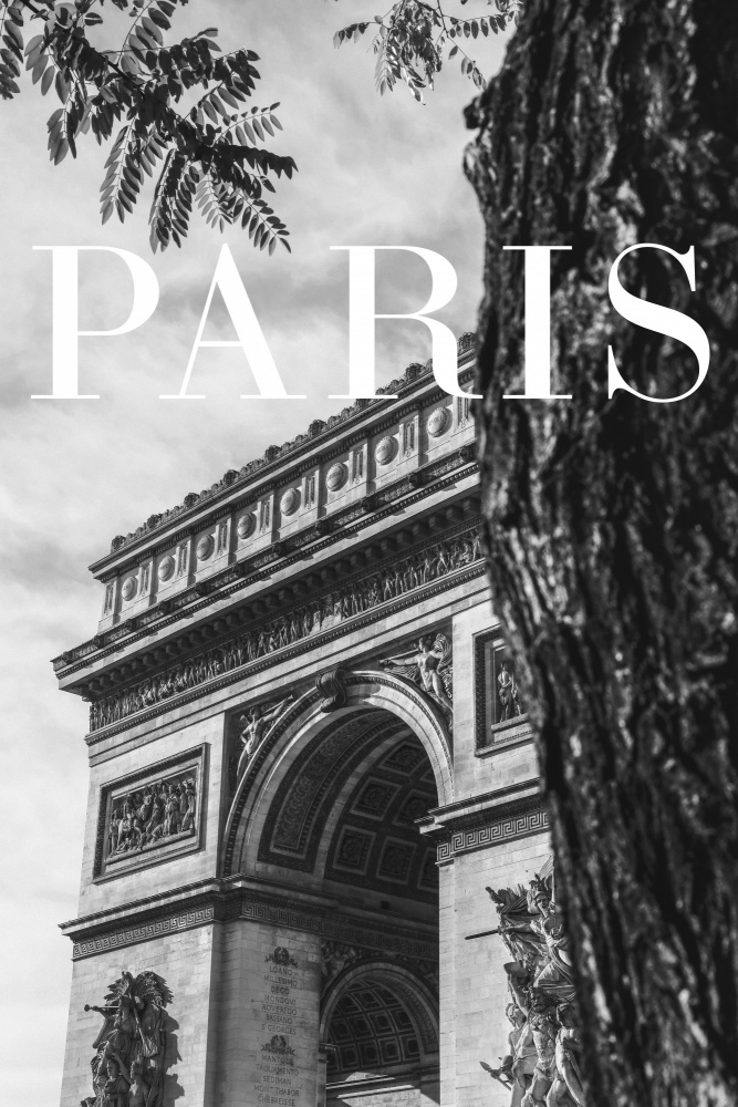 Paris Arc de Triomphe by Old Artists Studio III — canvas wall art