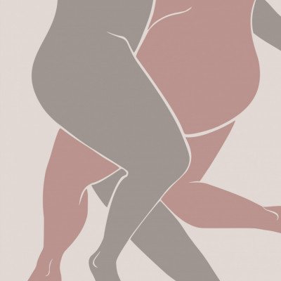 Intertwined Feminine Forms
