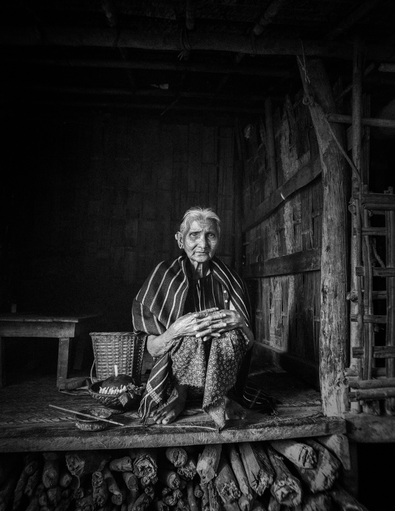 Timeless Elder Portrait by ADIREK M — canvas wall art