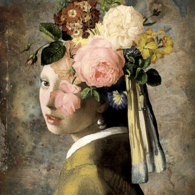 Girl with a Pearl Earring -  the Metallic Edition