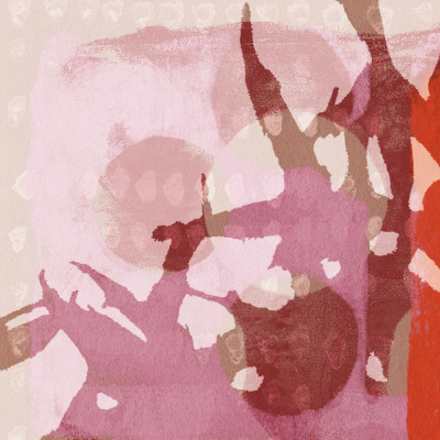 Soft Organic Abstract