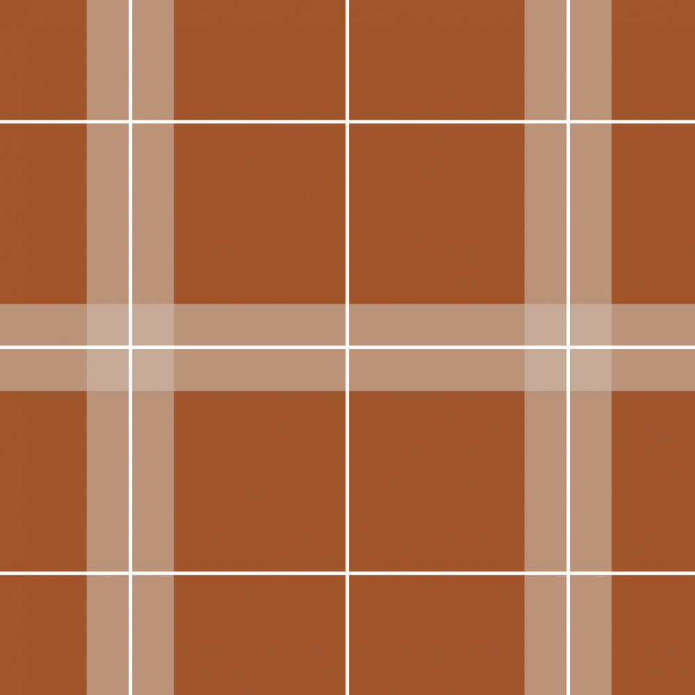 Warm Plaid Grid by Irene Demetri — canvas wall art
