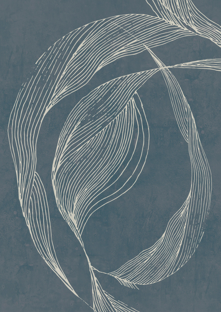 Serene Organic Curves by Lucrecia Caporale — canvas wall art