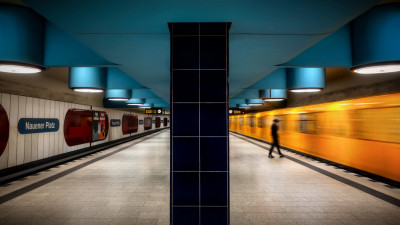 Between Stops by Dieter Weck