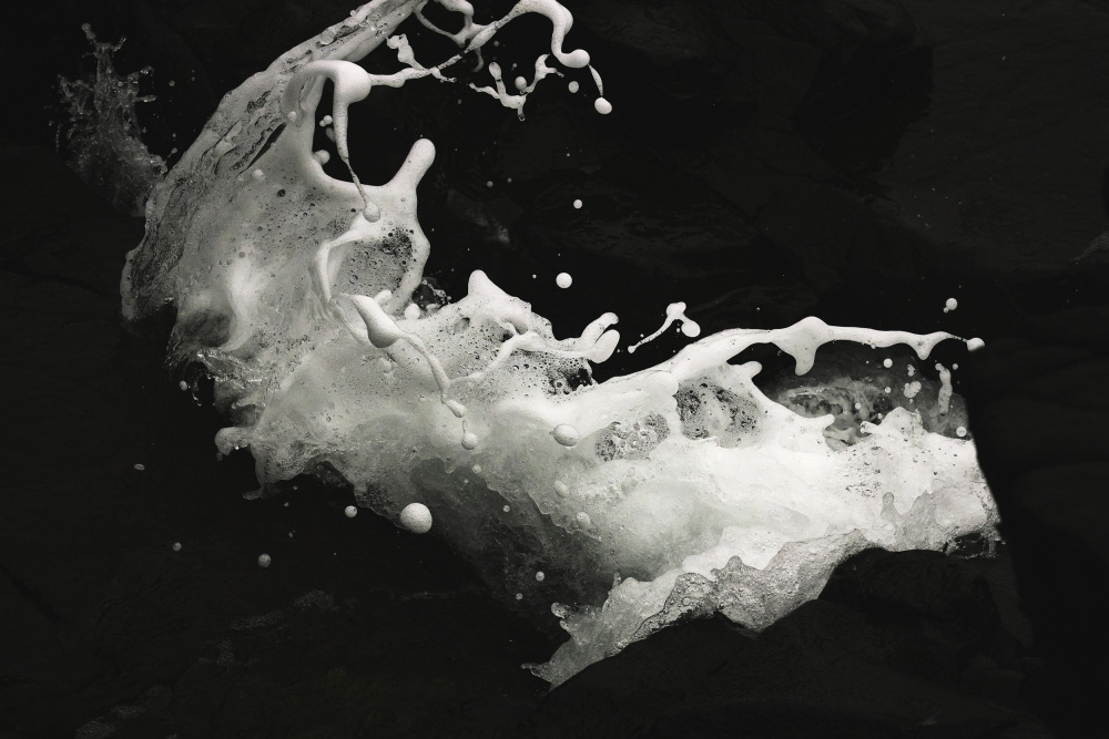 Dynamic Water Splash by Hamed Bank — canvas wall art