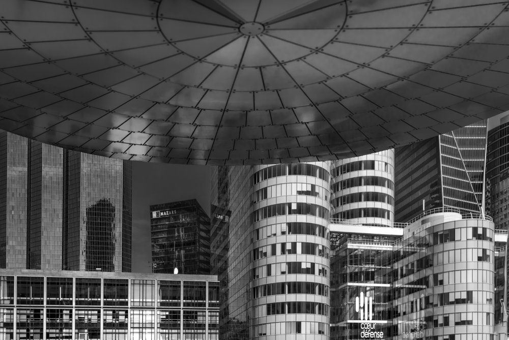 Modern Urban Reflections by Laruelle Philippe — canvas wall art