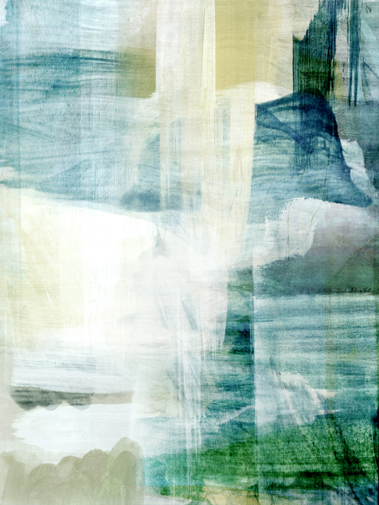 Serene Abstract Flow by Gemma Bardot — canvas wall art