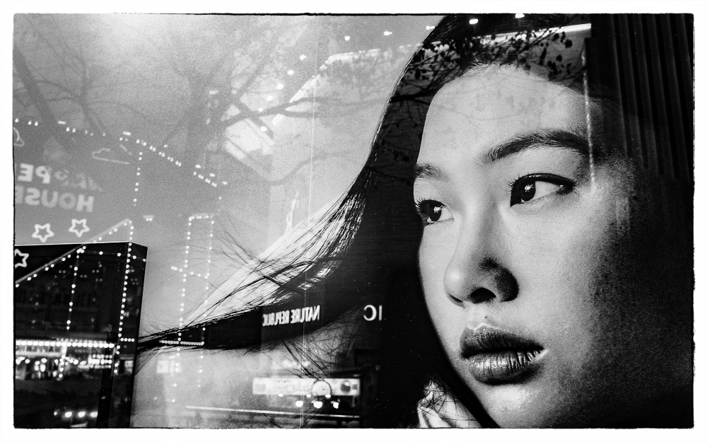 Dreamy Urban Gaze by Parole Kim — canvas wall art