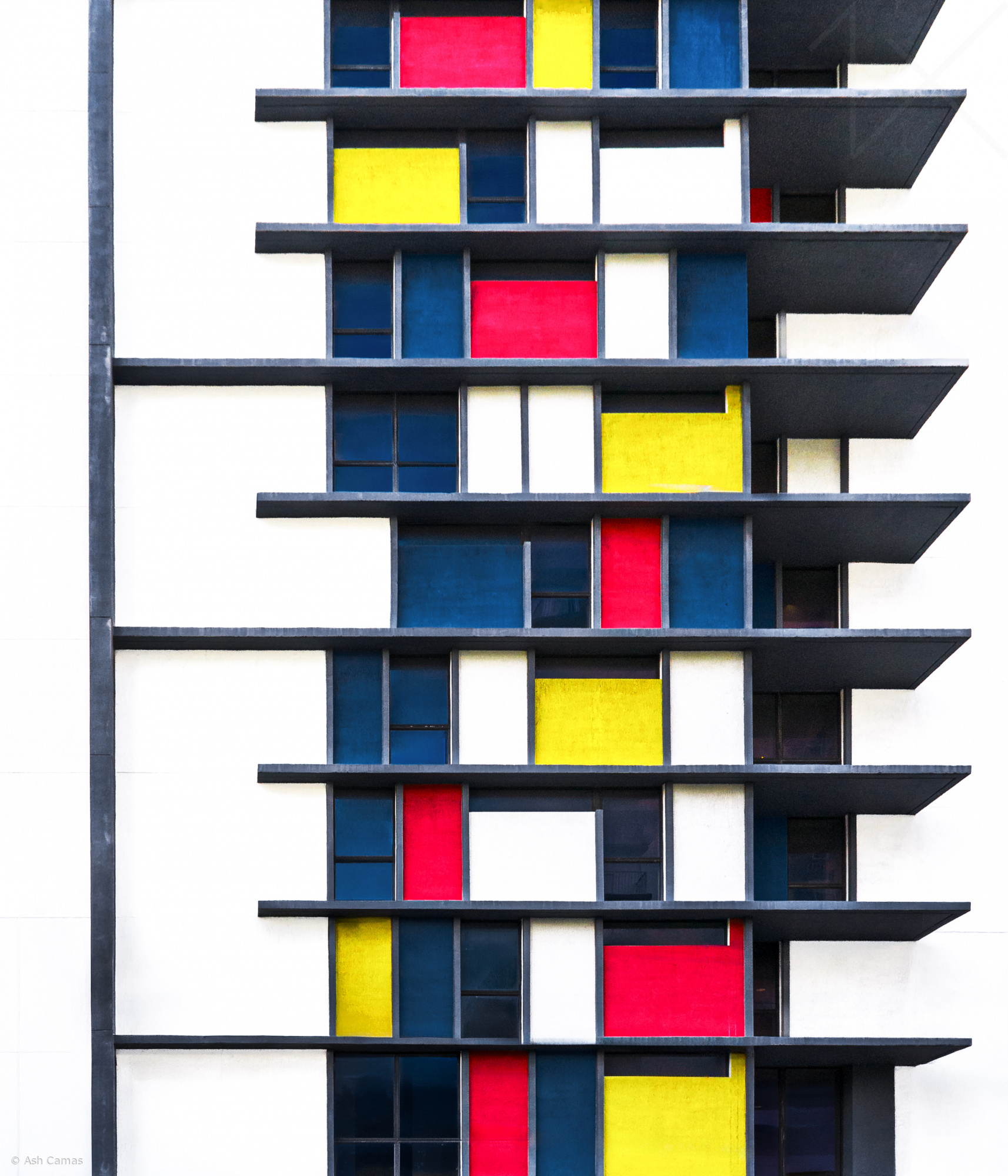Composition in Red, Yellow and Blue