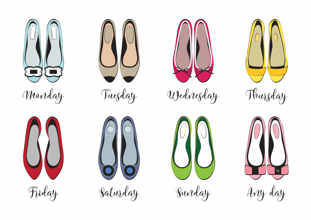 Ballet Flats for Every Day by Martina — canvas wall art