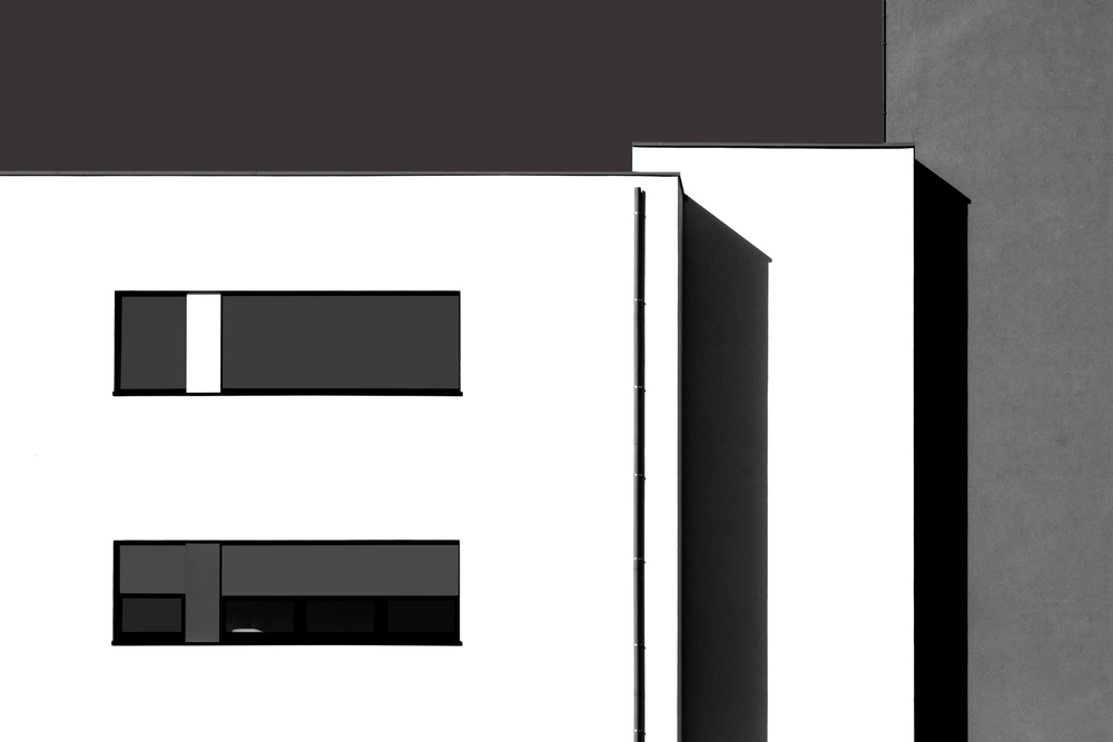 Geometric Urban Form by Jan Niezen — canvas wall art
