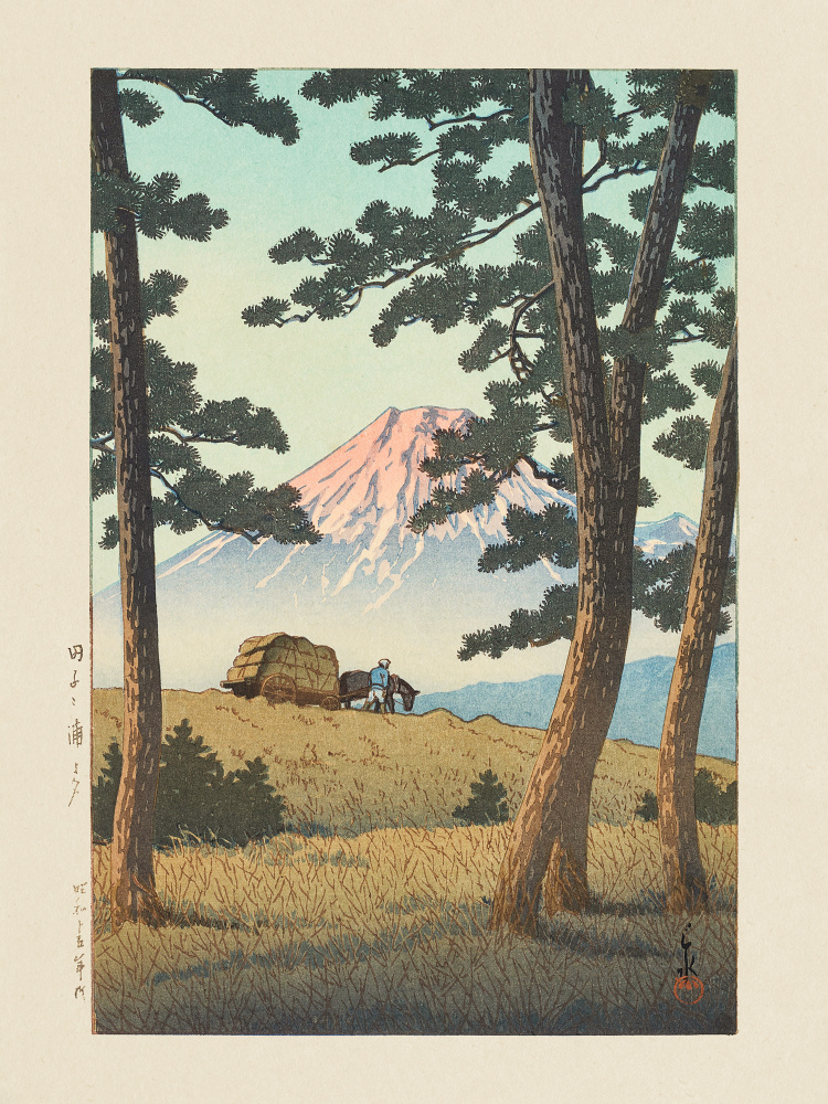 Tago No Ura No Yube (1940) by Kawase Hasui — canvas wall art
