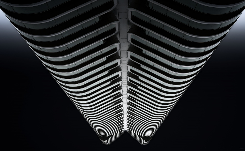 Modern Architectural Curves by Drazen Sokac — canvas wall art
