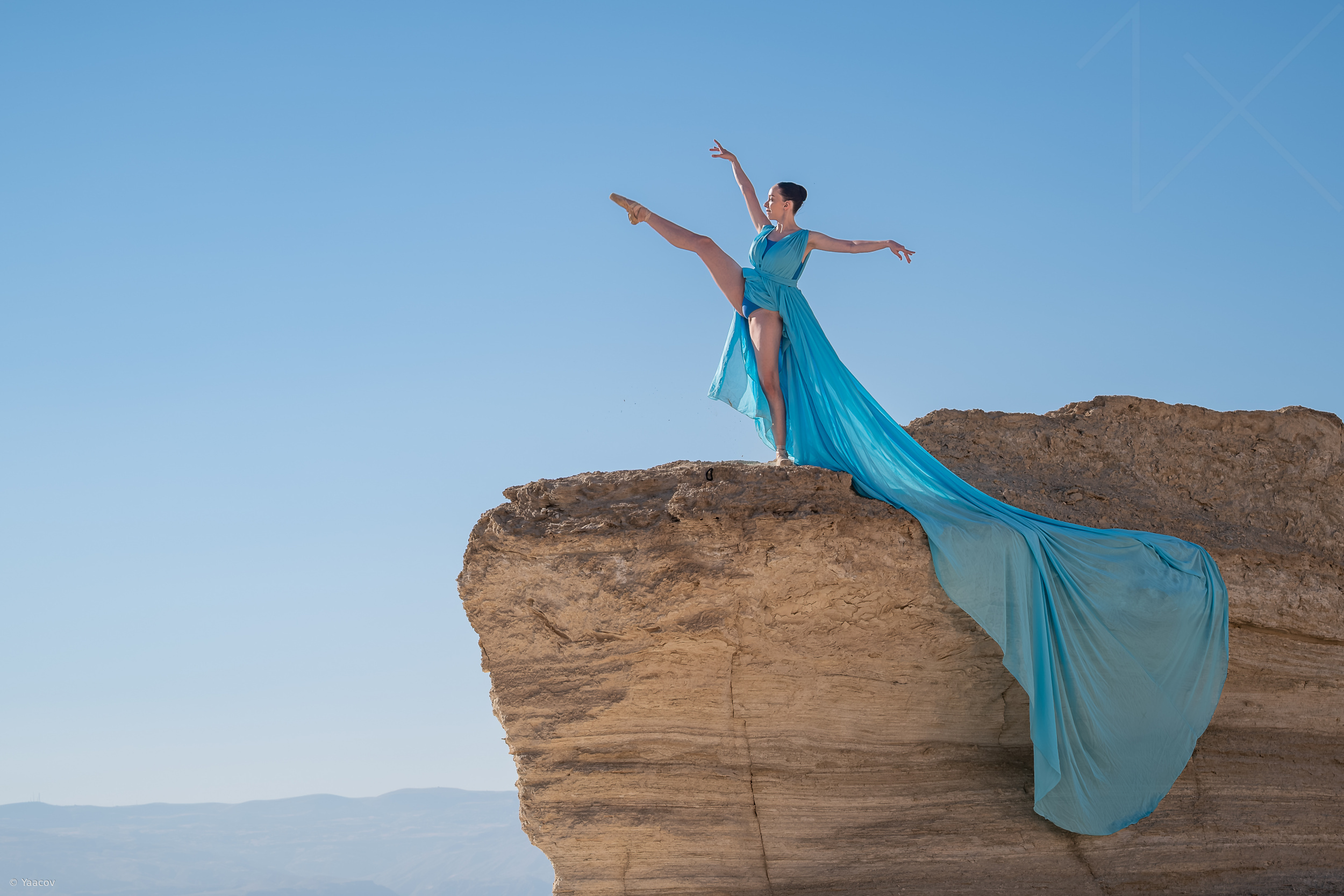 Dancer in the desert
