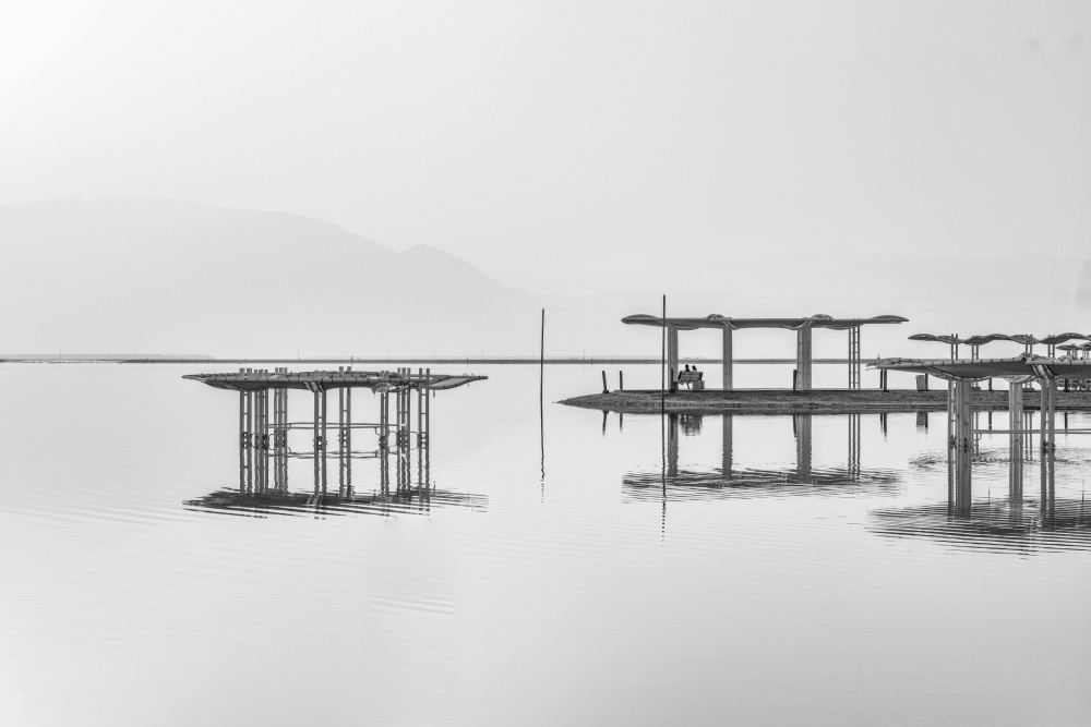 Still Water Structures by Joshua Raif — canvas wall art