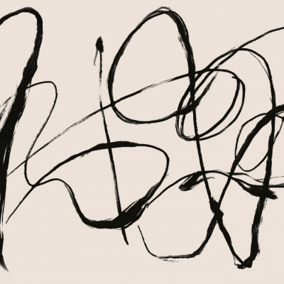 Fluid Ink Abstract Lines