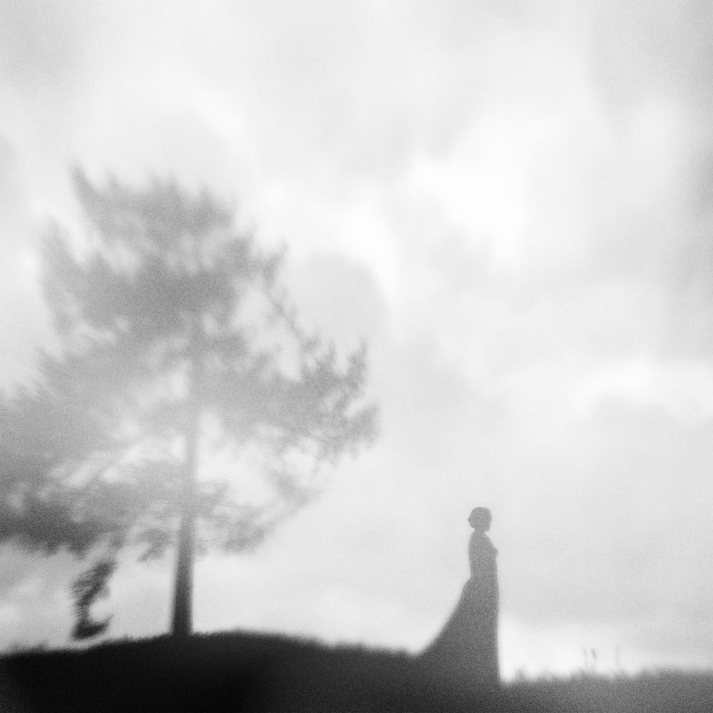 Dreamy Figure Landscape by bonifasius wahyu adi f — canvas wall art