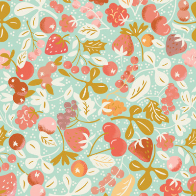 Whimsical Summer Berries