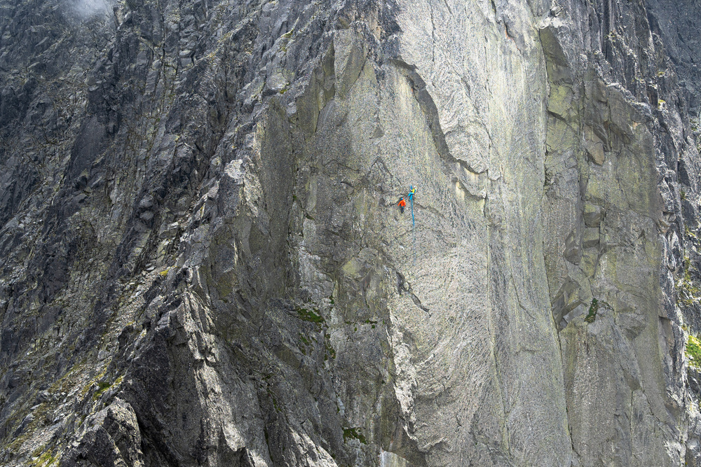 Big Wall Climbing Adventure by Matej Rumansky — canvas wall art