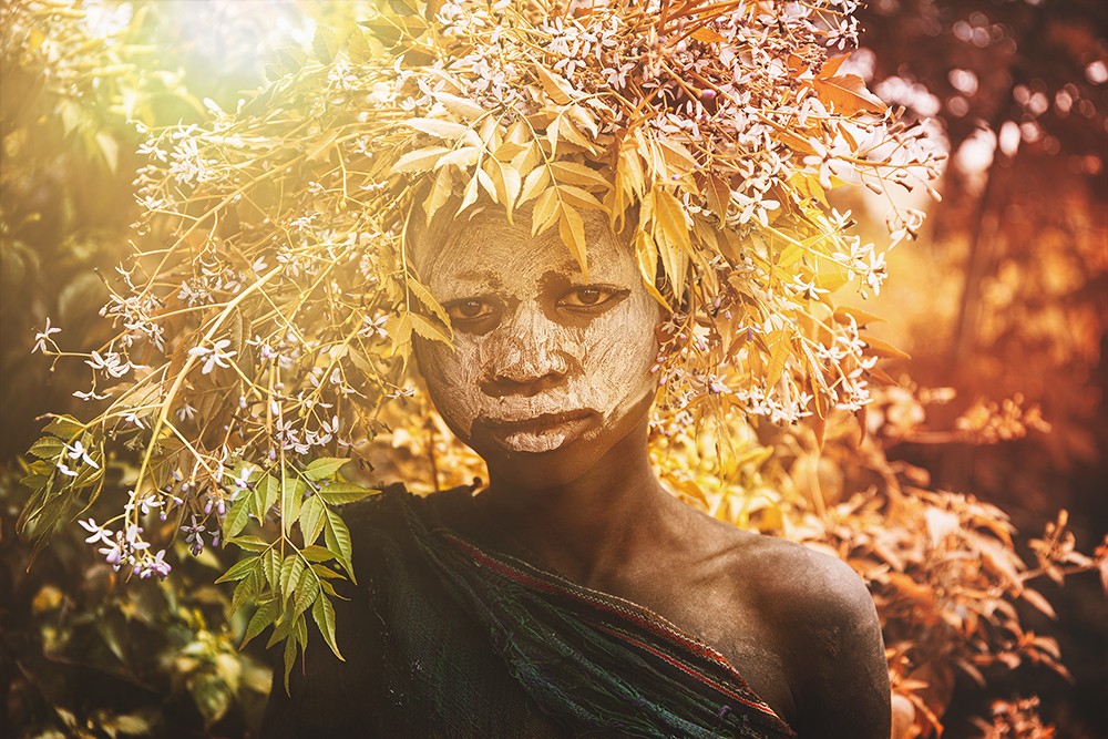 Ethereal Forest Child by Svetlin Yosifov — canvas wall art