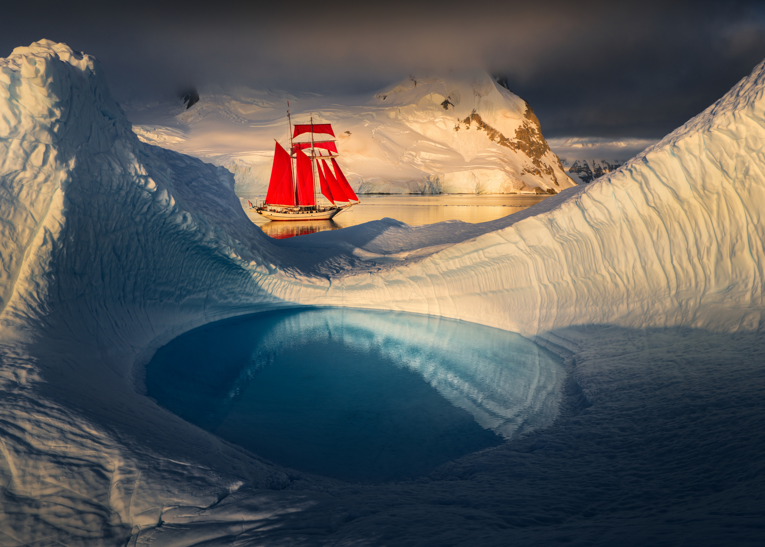 Schooner Tolkien at Danco Bay