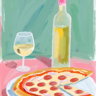 Pizza et Vino