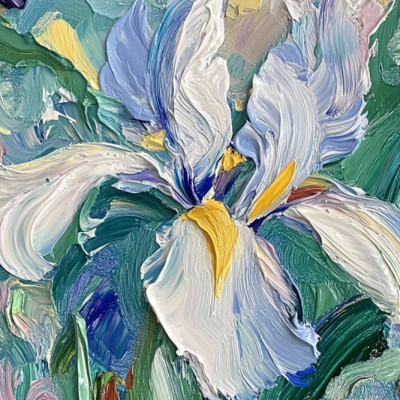 Iris in Bloom
