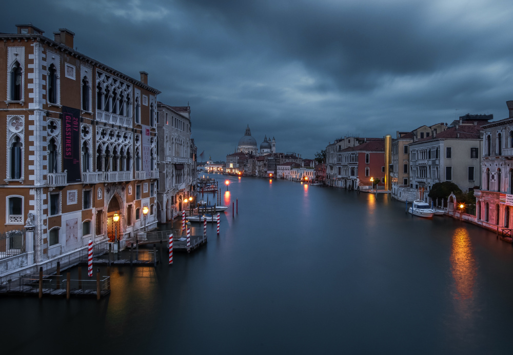 Grand Canal Evening by Rana Jabeen — canvas wall art