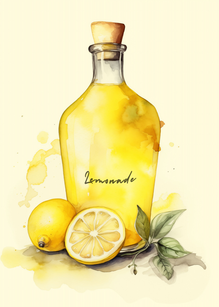 Lemonade by Andreas Magnusson — canvas wall art