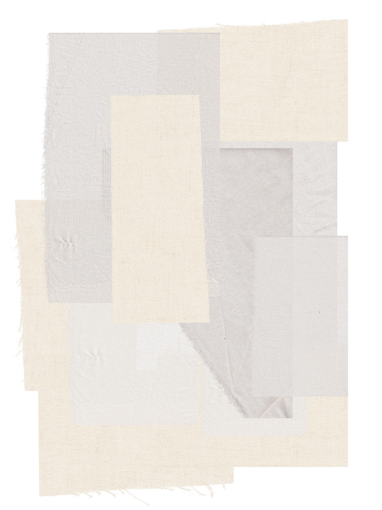 Linen Layers by THE MIUUS STUDIO — canvas wall art