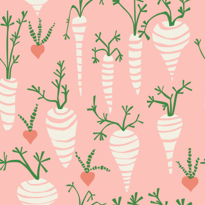 Whimsical Carrot Garden