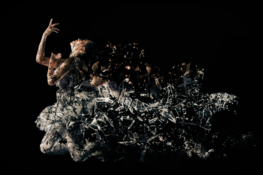 Shattered Dance by Rullyanto Wibisono — canvas wall art