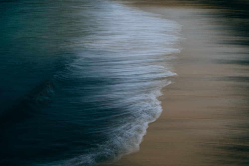 Tranquil Ocean Movement by ILKER OZMEN — canvas wall art