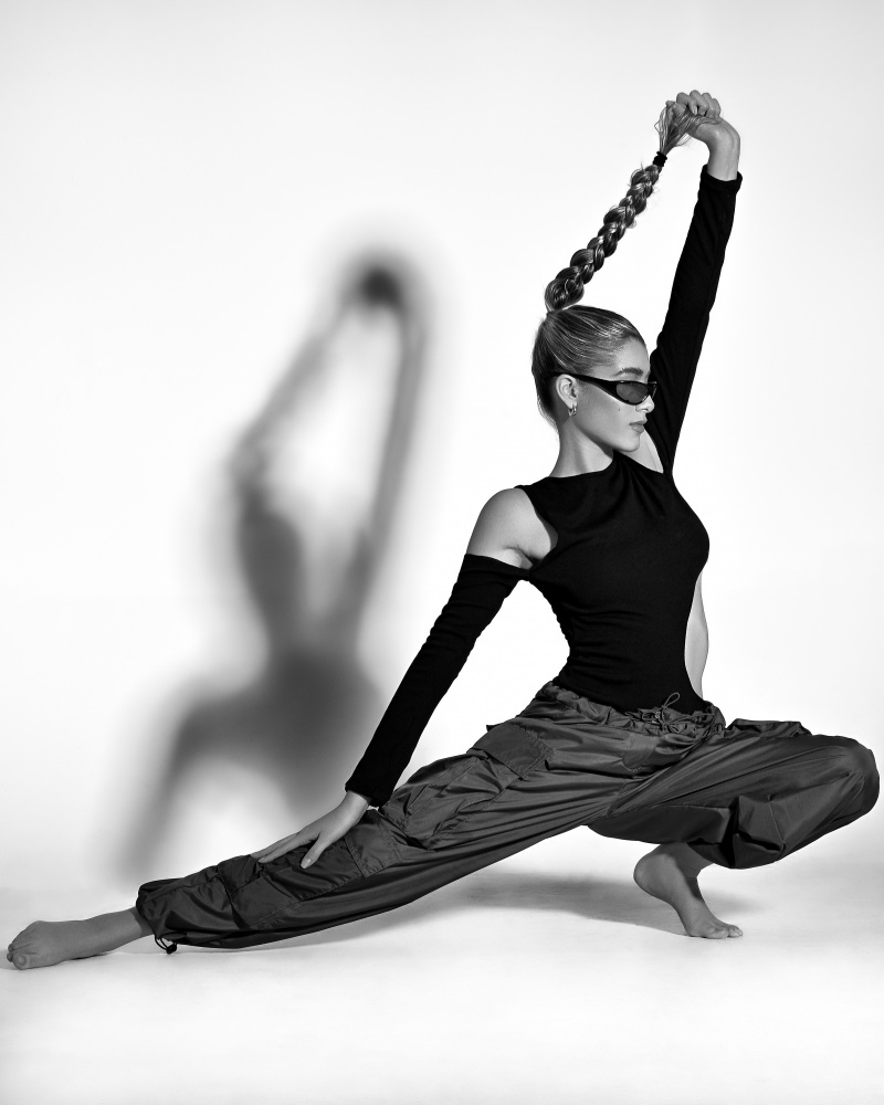 Dynamic Shadow Pose by Cesar Tejada — canvas wall art