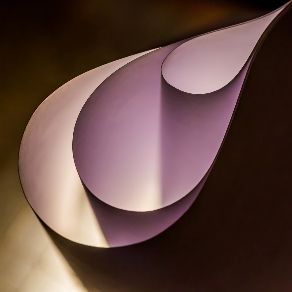 Abstract Paper Shapes by Joshua Raif — canvas wall art