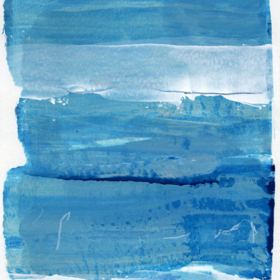 Layered Blue Abstract