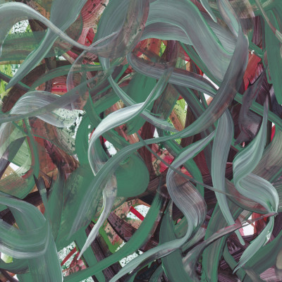 Green Organic Abstract Grass