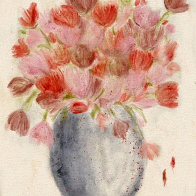 Colorful Bloom Vase