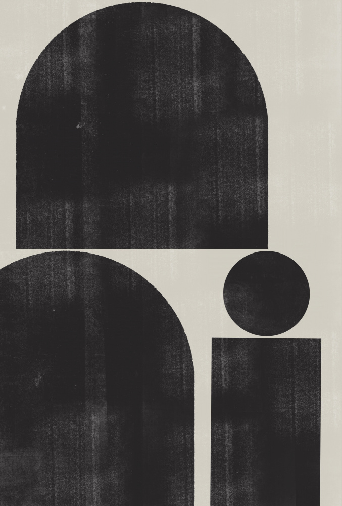 Geometric Silence by THE MIUUS STUDIO — canvas wall art