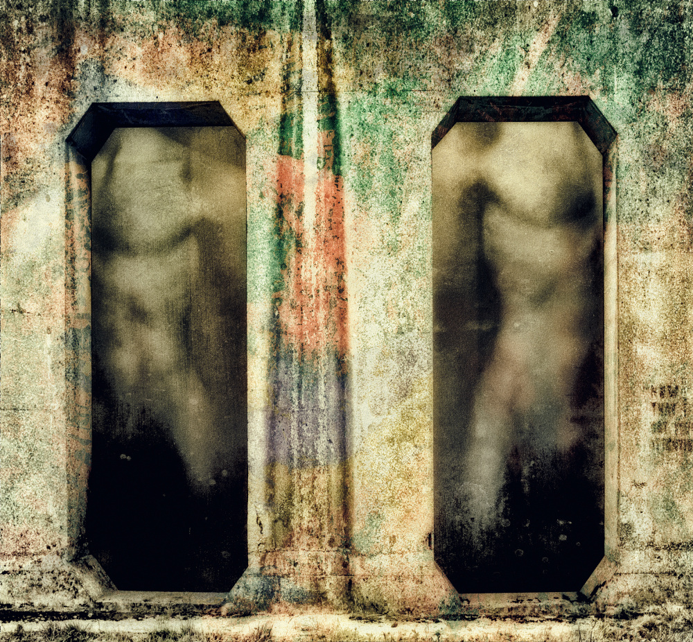Ethereal Concrete Figures by Harry Verschelden — canvas wall art