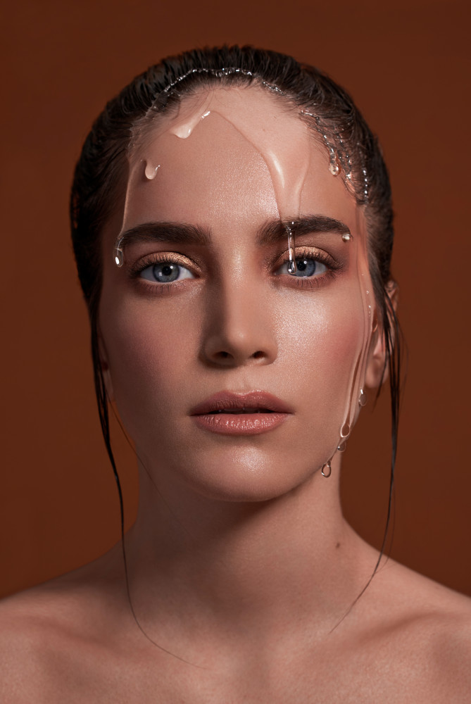 Natural Beauty Portrait by Peyman Naderi — canvas wall art