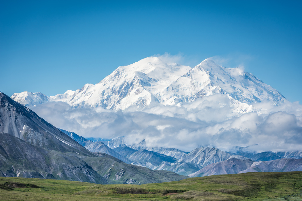 Majestic Alpine Peaks by Jeffrey C. Sink — canvas wall art