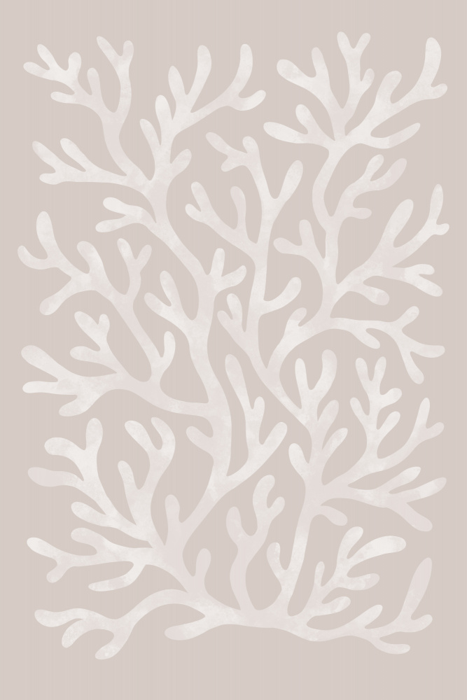 Organic Coral Forms by EMELIEmaria — canvas wall art