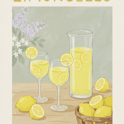 Limoncello Lemon Refreshment