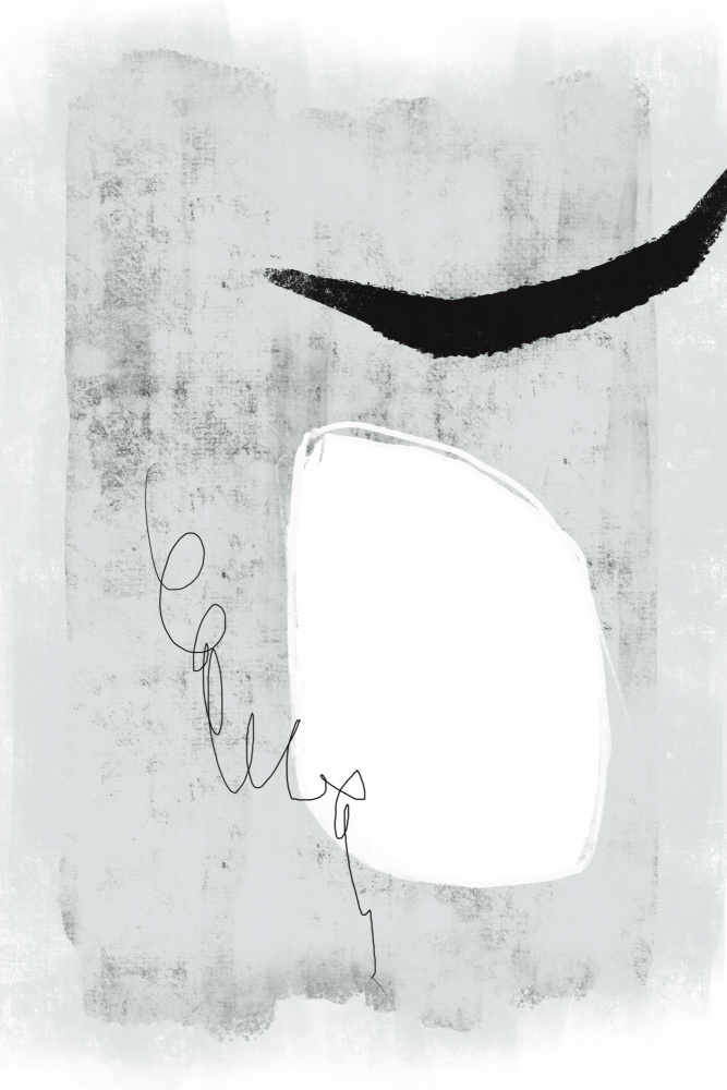 Minimalist Design With Gray Tones by uplusmestudio — canvas wall art