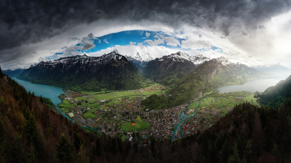 Majestic Alpine Vista by Juan Pablo de Miguel — canvas wall art